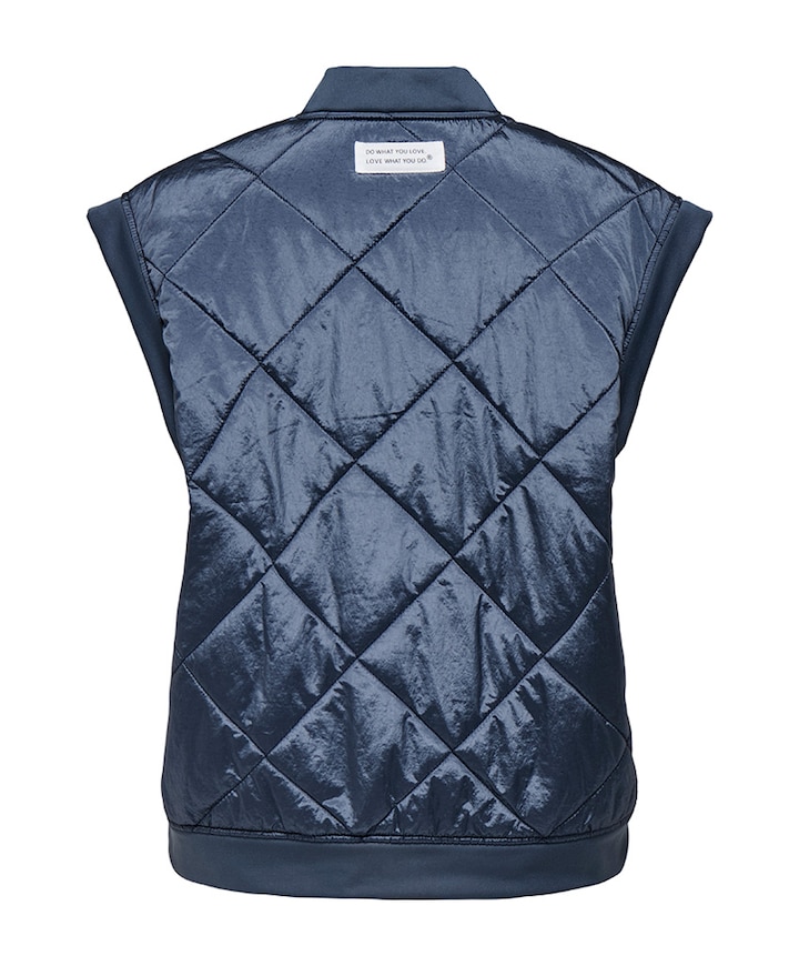 Dames bodywarmer blauw