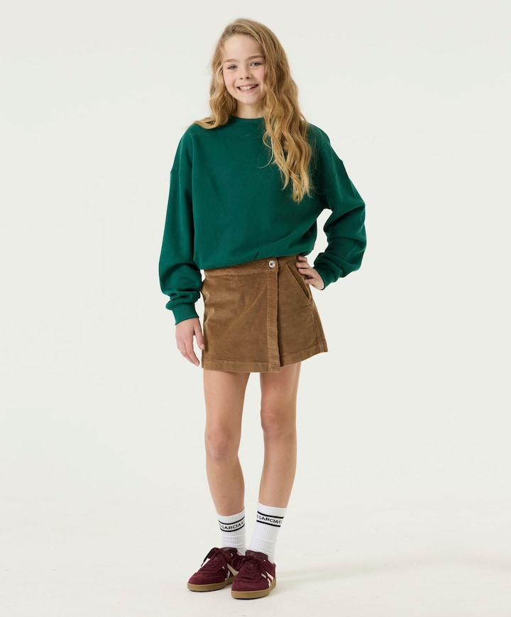 Meisjes sweater groen
