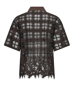 Dames blouse bruin