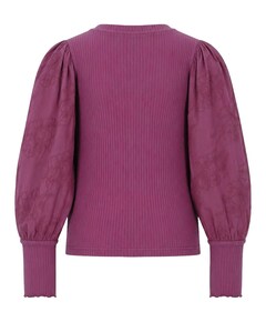 Meisjes longsleeve paars