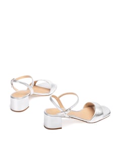 Kirk  dames sandalets zilver