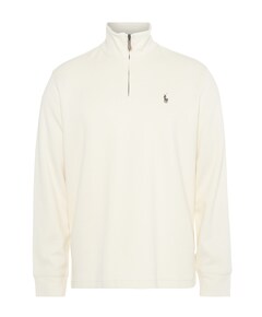 Heren trui met rits ecru