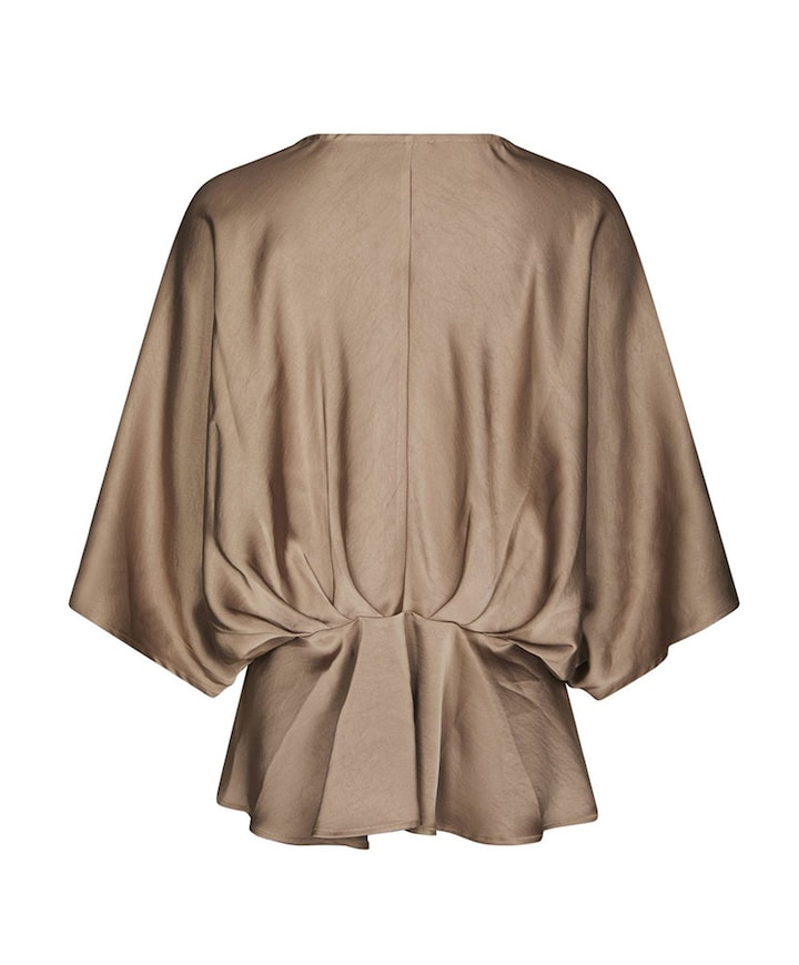 Dames blouse beige