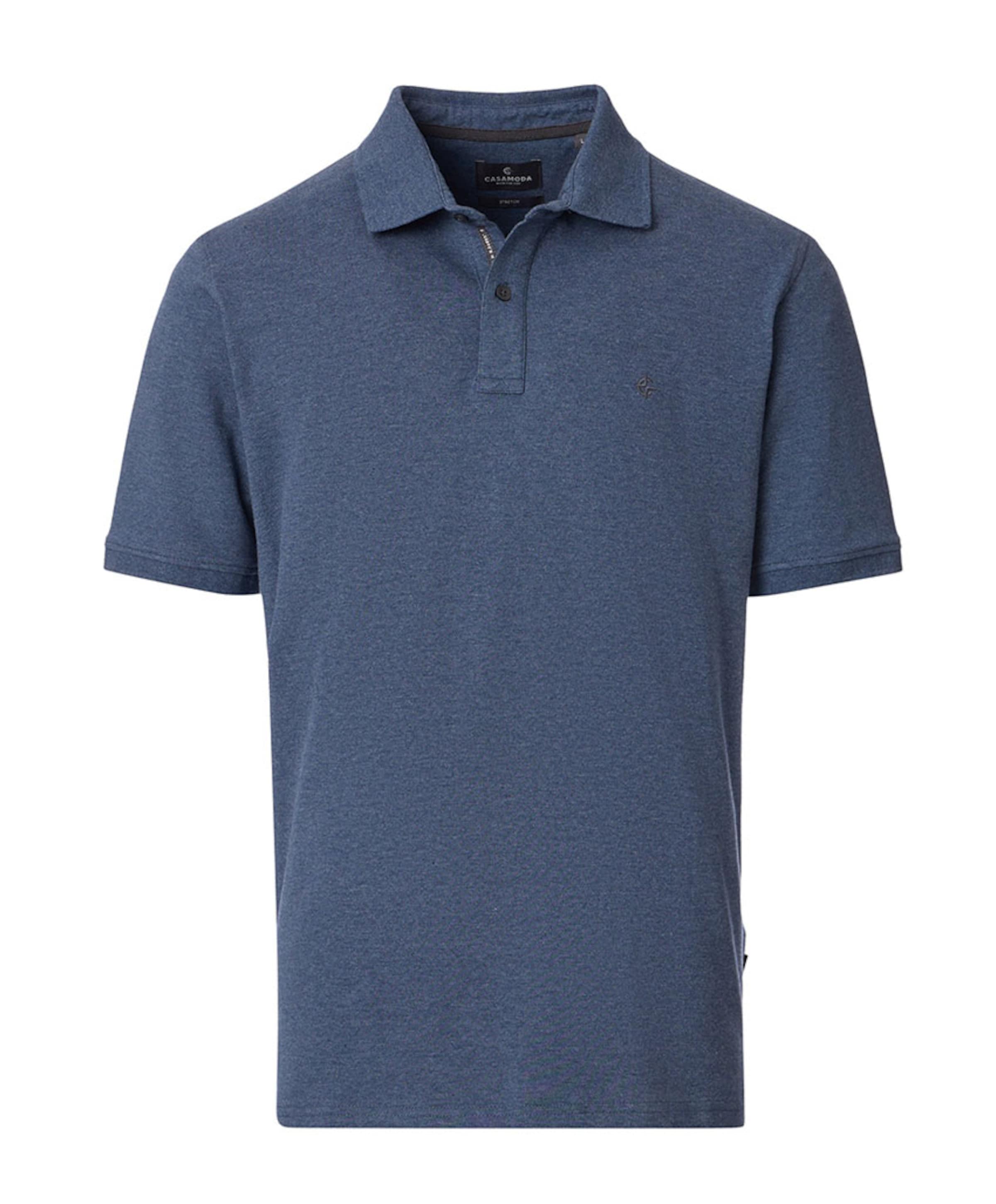 Heren polo blauw