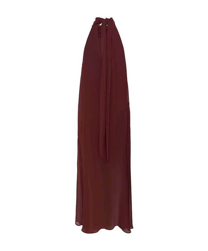 Dames jurk bordeaux