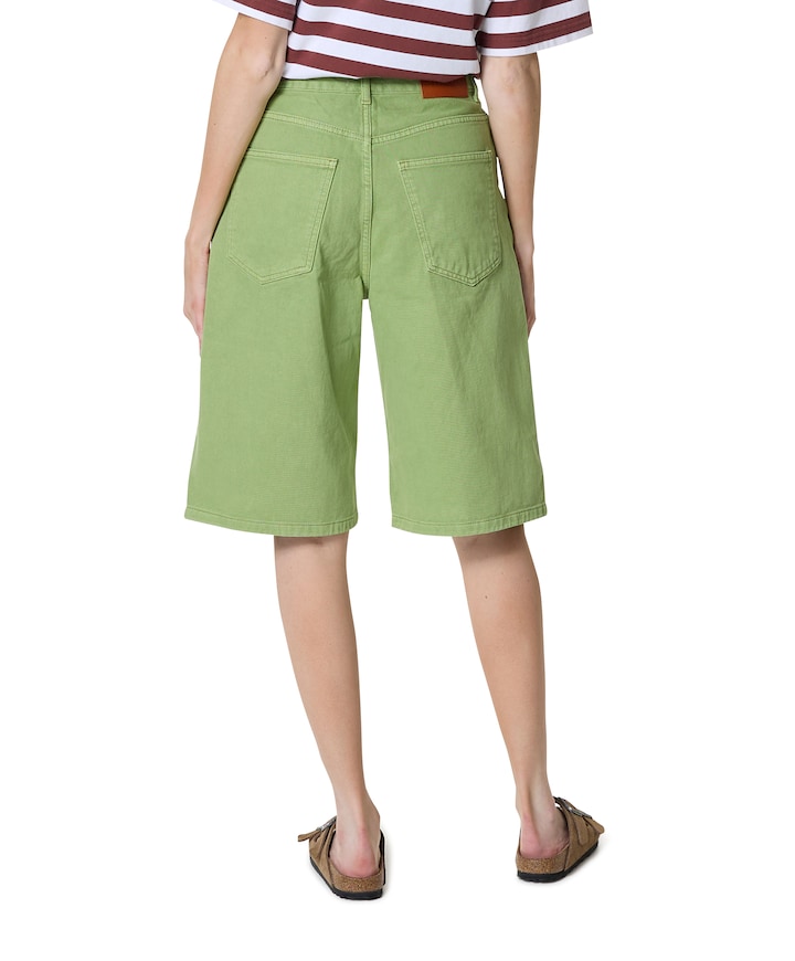 Alexio dames korte broek groen