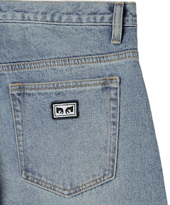 Boxcar Straight Leg Denim heren jeans blauw