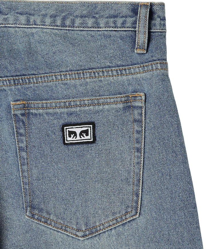 Boxcar Straight Leg Denim heren jeans blauw