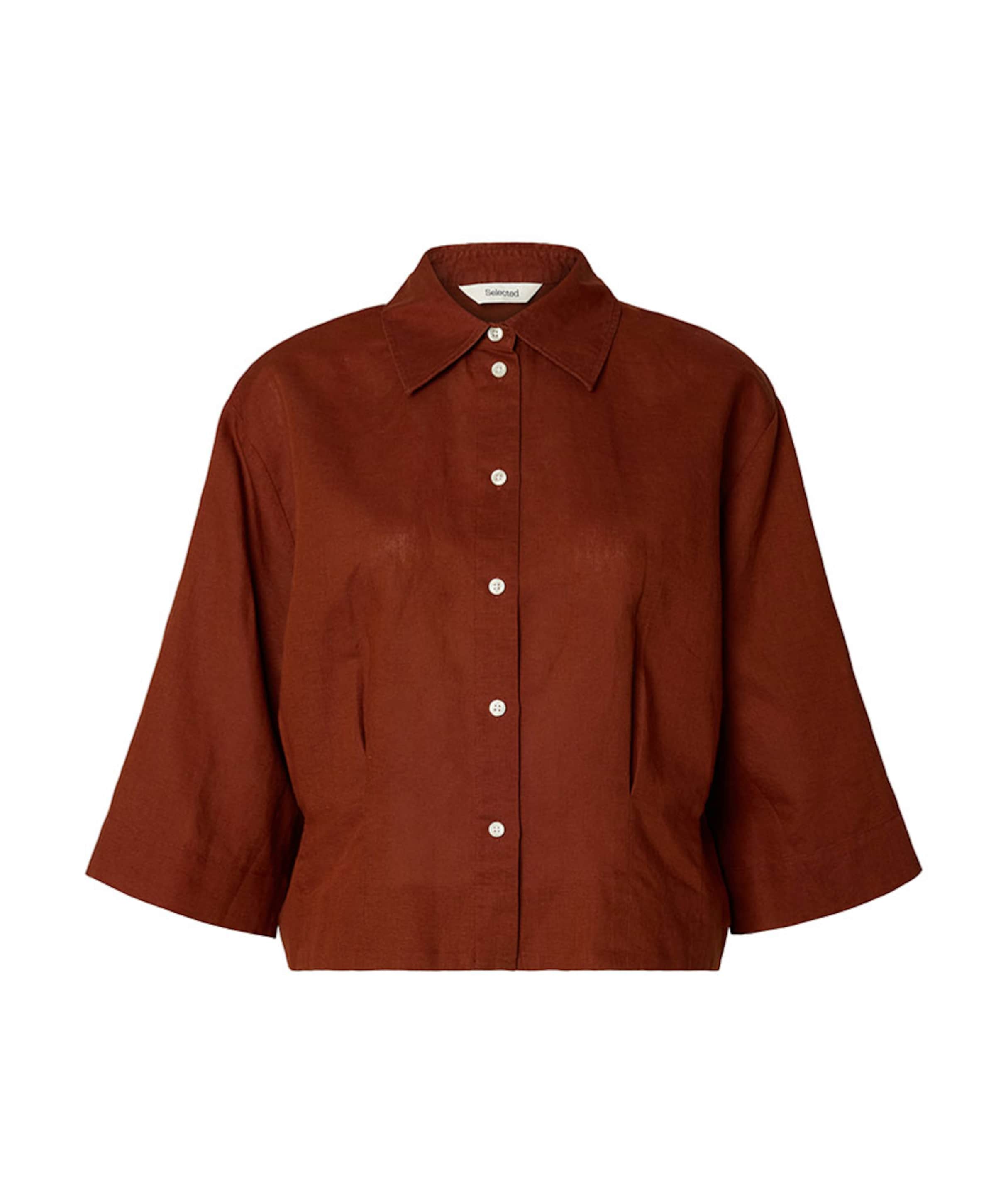 Dames blouse bordeaux