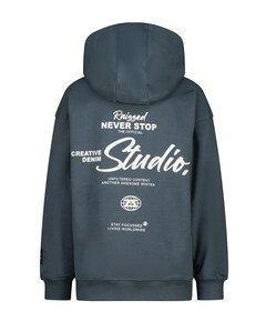 Hoodie blauw