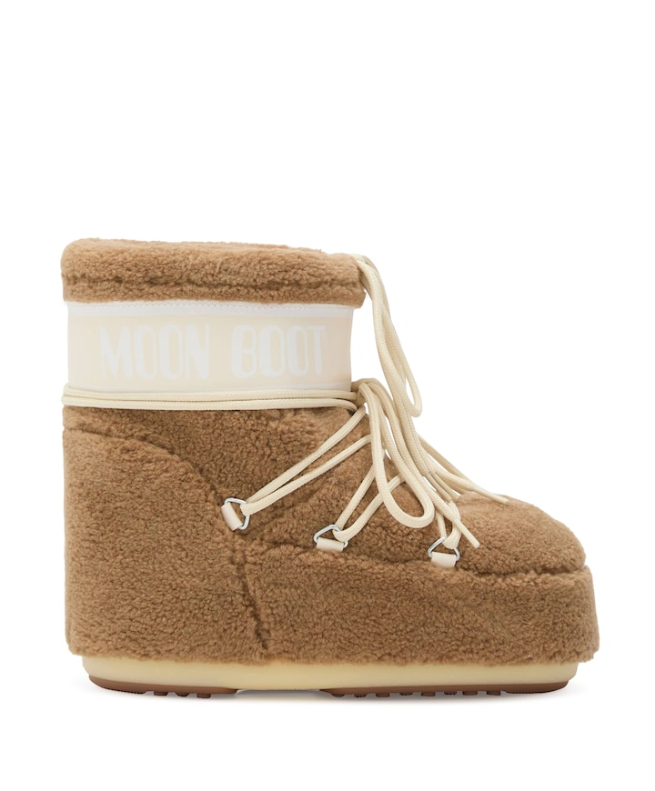 MB ICON LOW FLEECE dames snowboots beige
