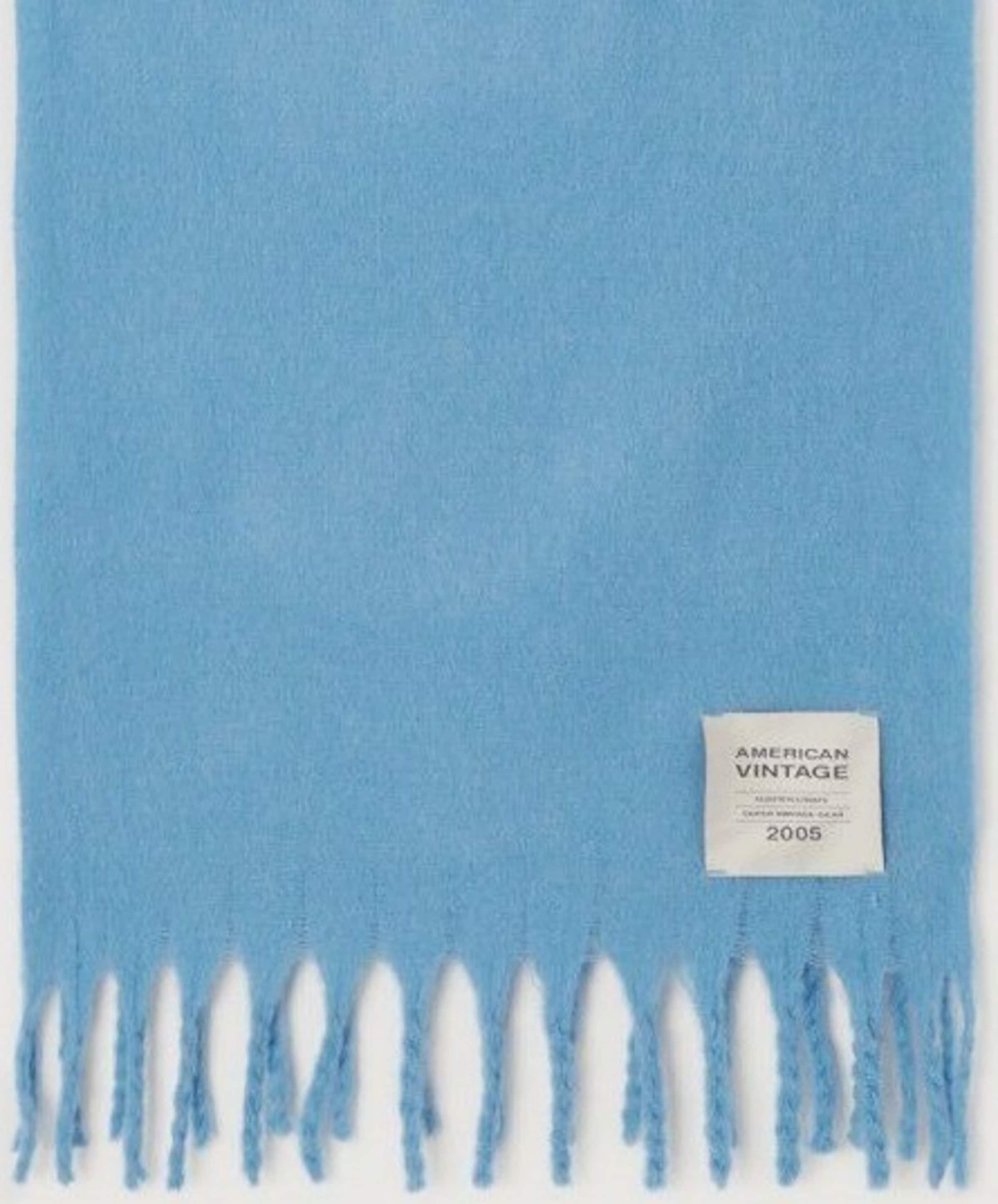 Dames sjaal blauw