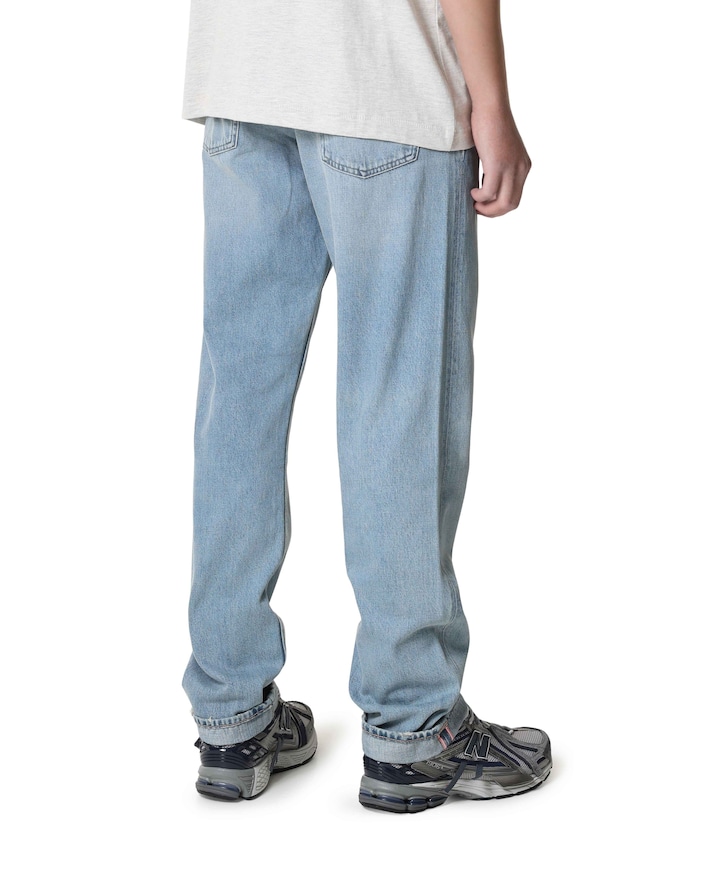 Relaxed leg heren jeans blauw