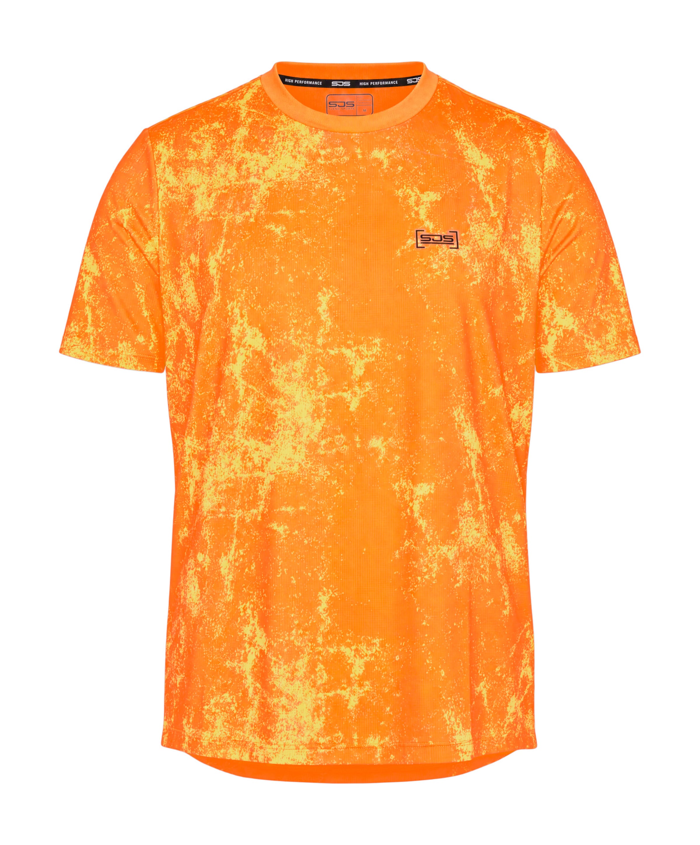 Heren t-shirt oranje