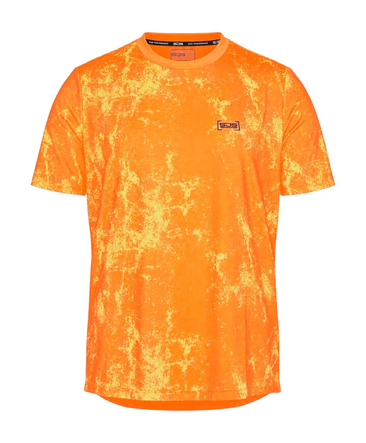 Heren t-shirt oranje