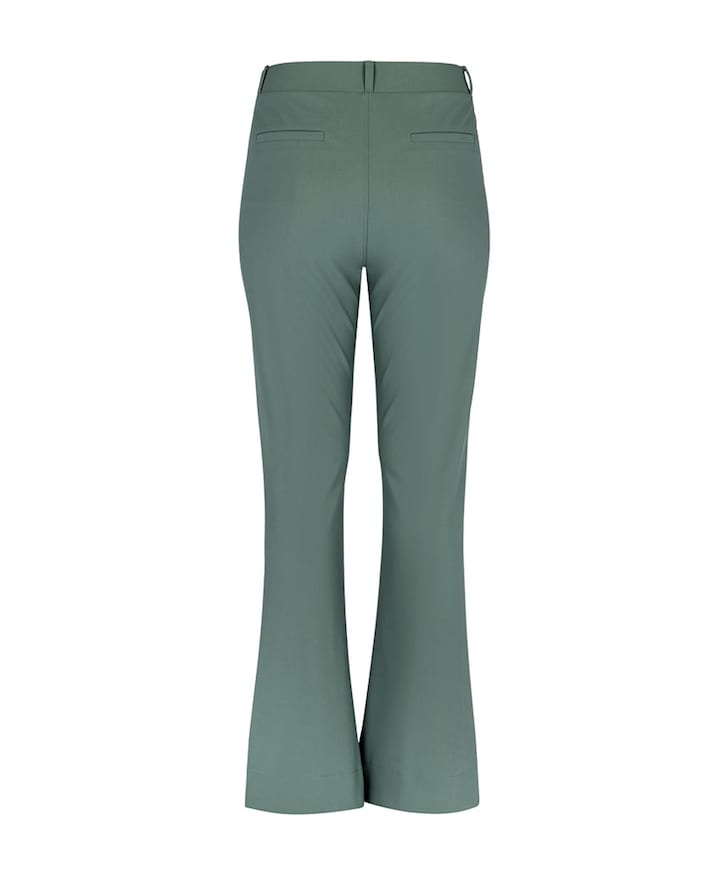 Flair bonded dames broek groen