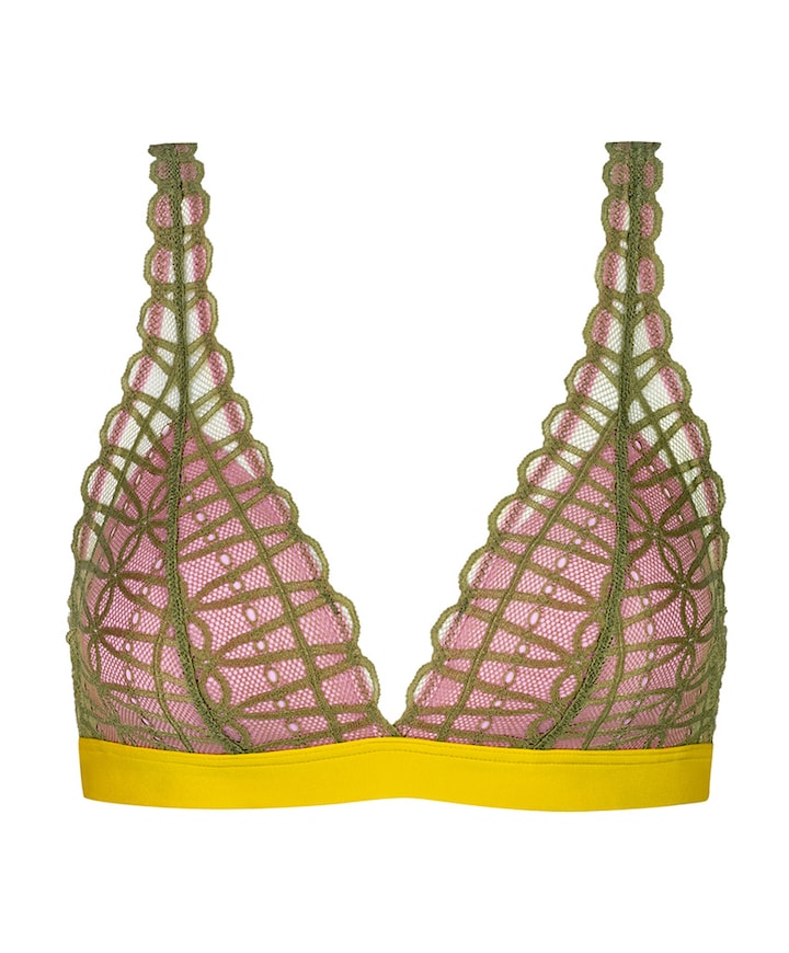 Dames bralette groen