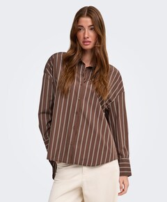 Dames blouse bruin