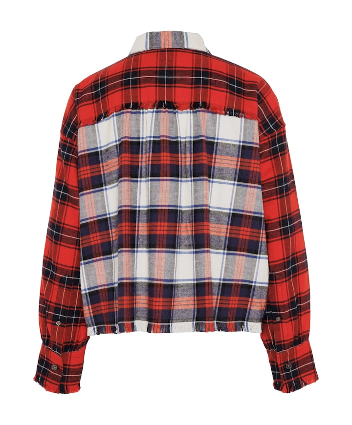 Dames blouse rood