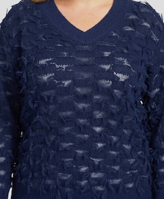 Dames trui blauw