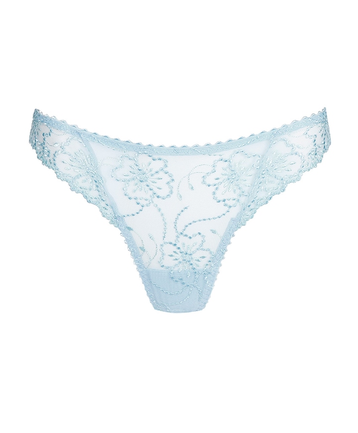 Dames string blauw