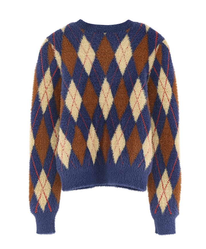 Meisjes trui blauw