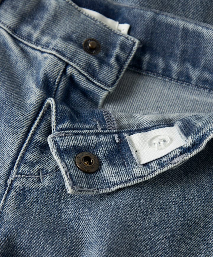 NMFDAMLA WIDE ANCEL 5566-DX L meisjes jeans blauw