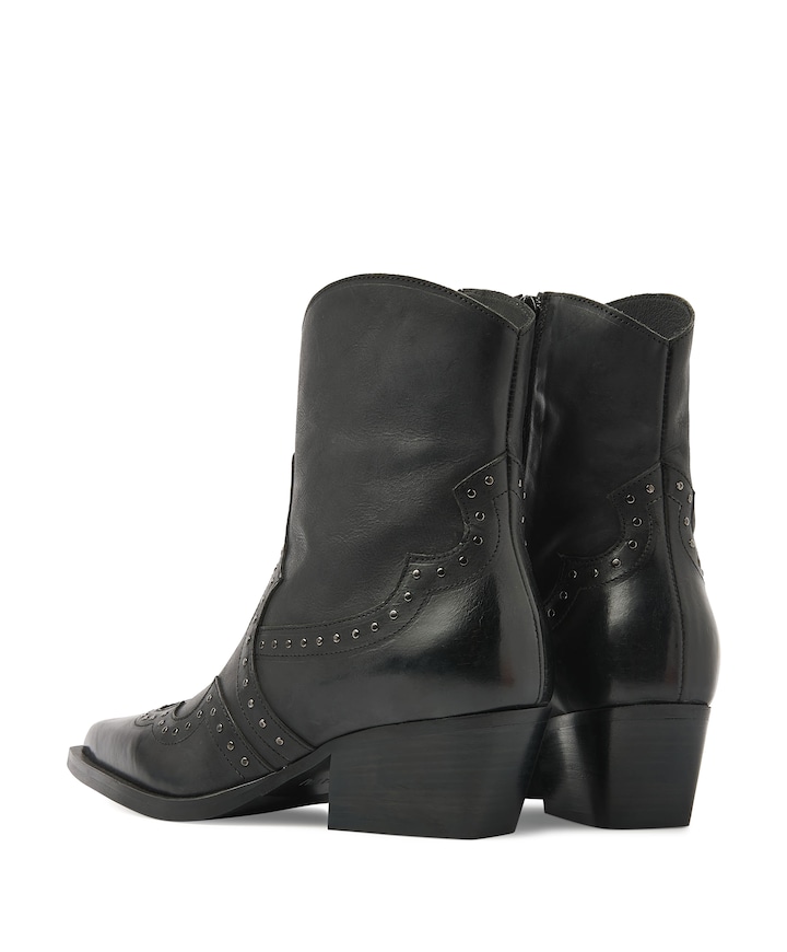 Do Felix dames enkellaarzen zwart