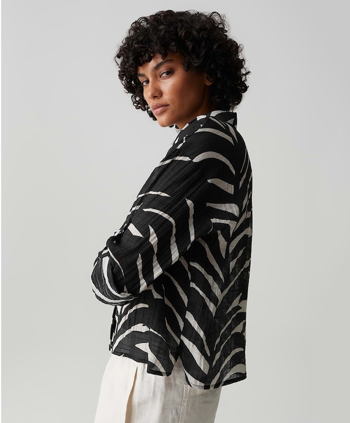 Dames blouse zwart