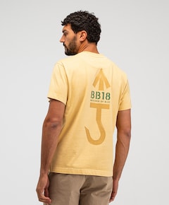Heren T-shirt geel