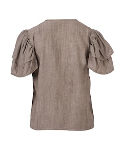 Dames top beige