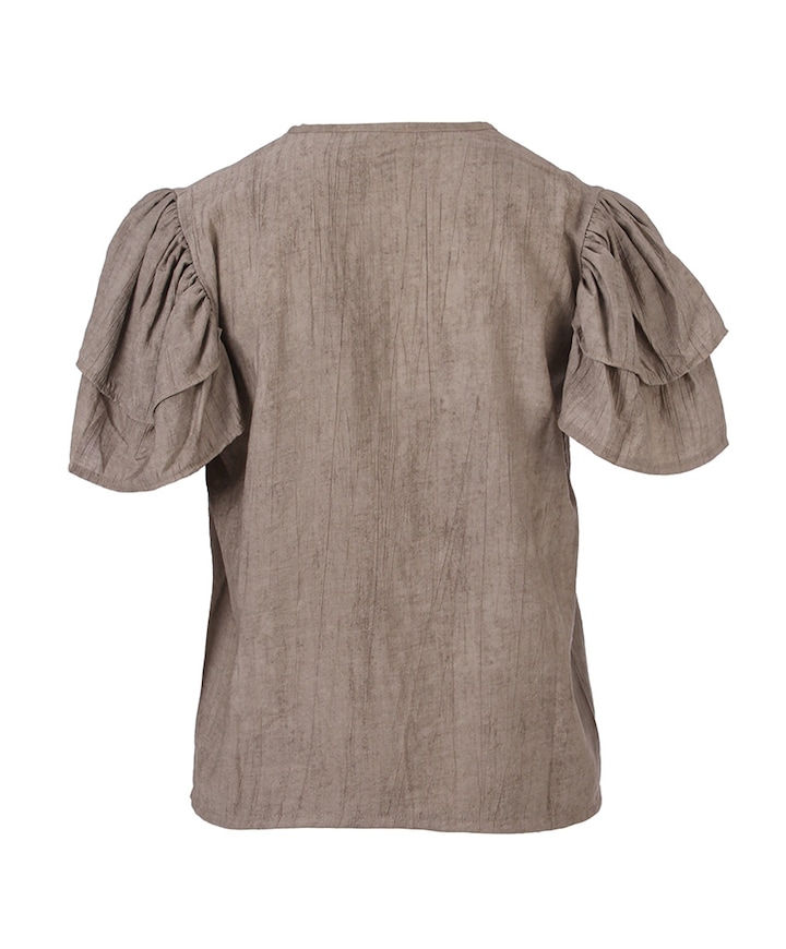 Dames top beige