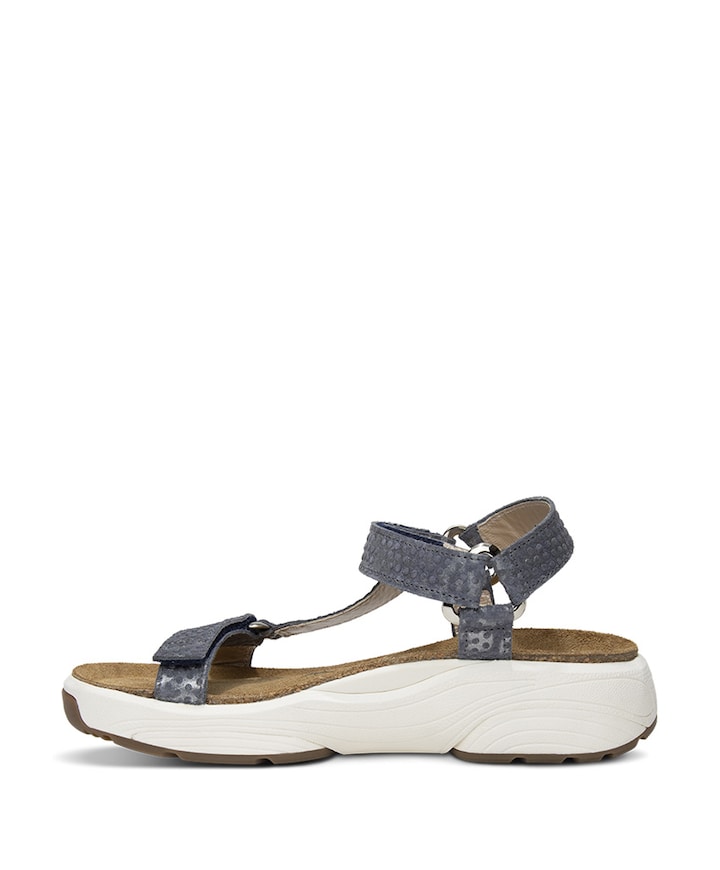 Passiflora dames sandalen blauw