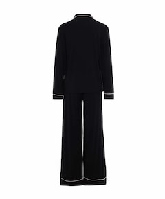 Dames pyjamaset zwart