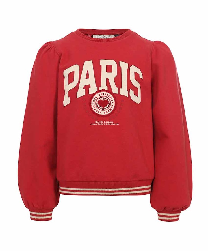 Meisjes sweater rood
