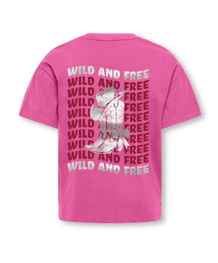 Meisjes T-shirt roze