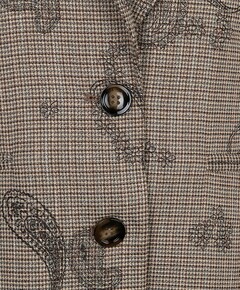 Dames blazer bruin