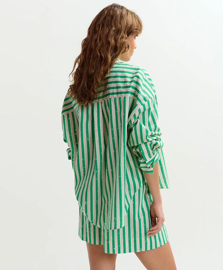 Dames blouse groen