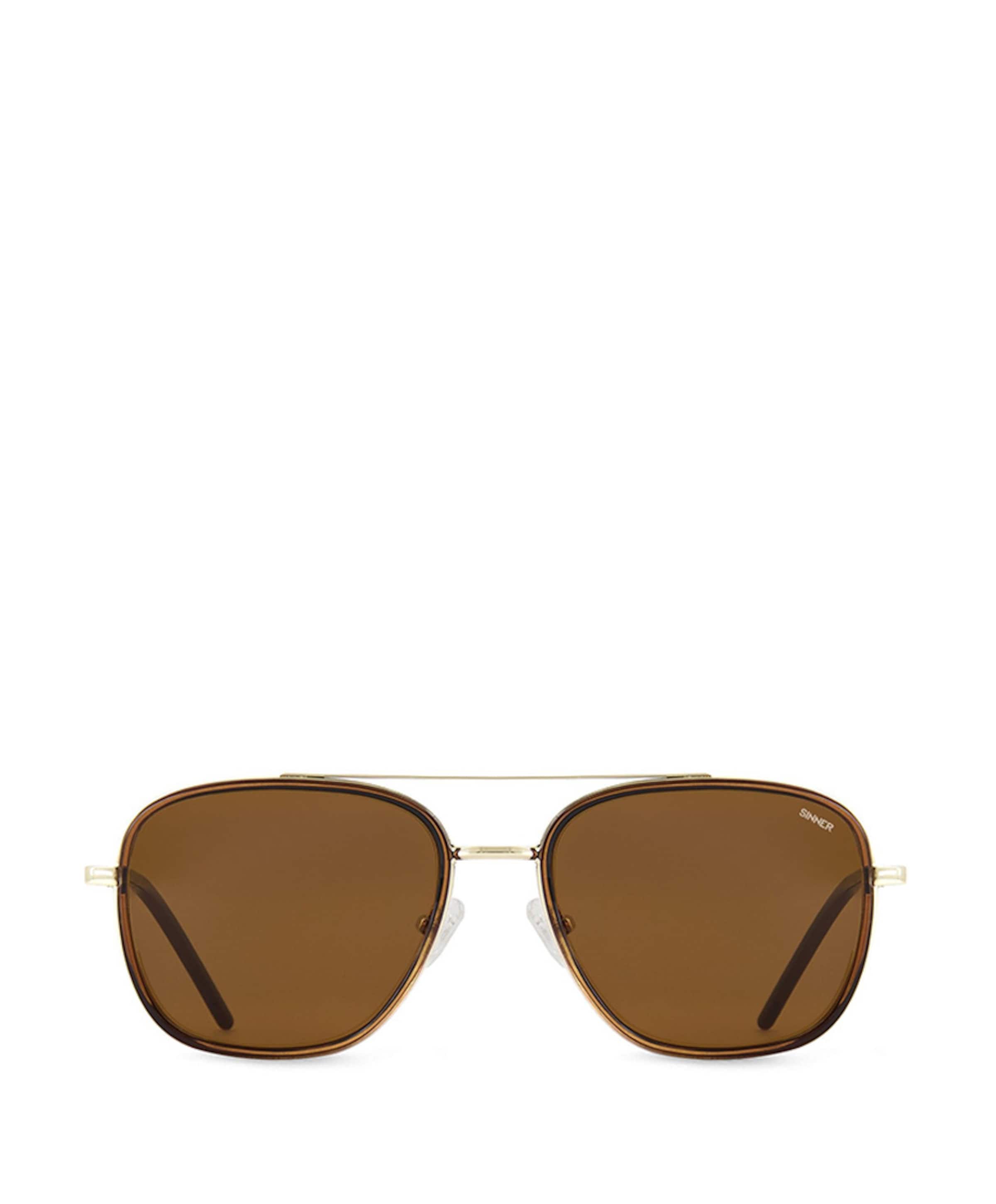 Zonnebril uniseks bruin