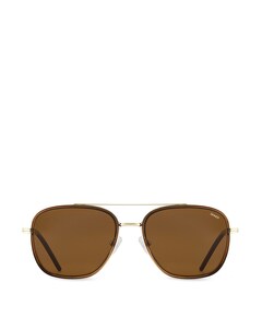 Zonnebril uniseks bruin