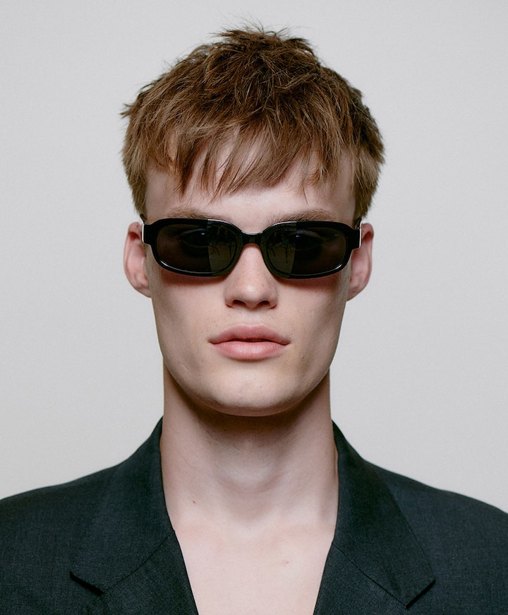 Uniseks zonnebril zwart