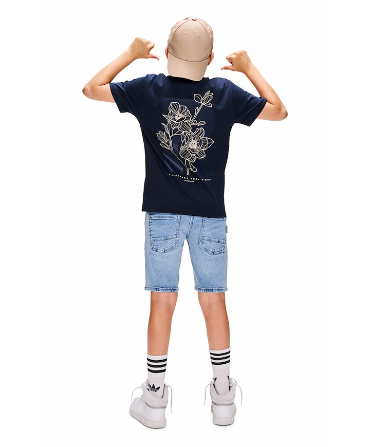 Jongens T-shirt blauw