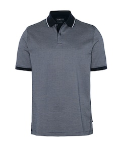 Heren polo blauw