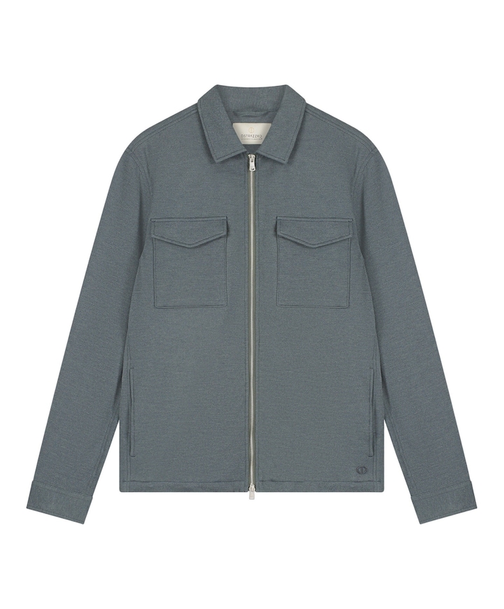 Heren overshirt groen