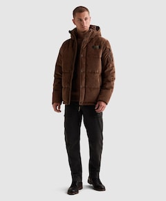 Heren jas bruin
