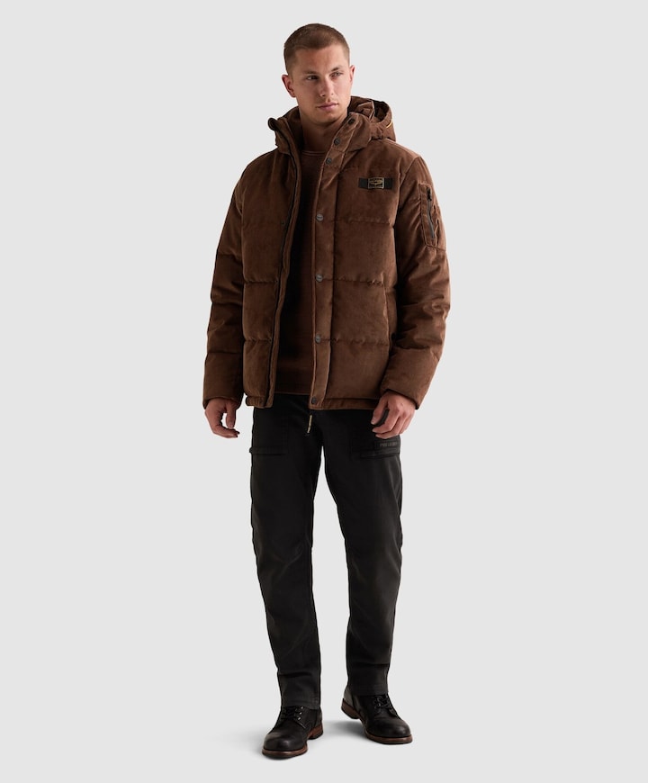 Heren jas bruin