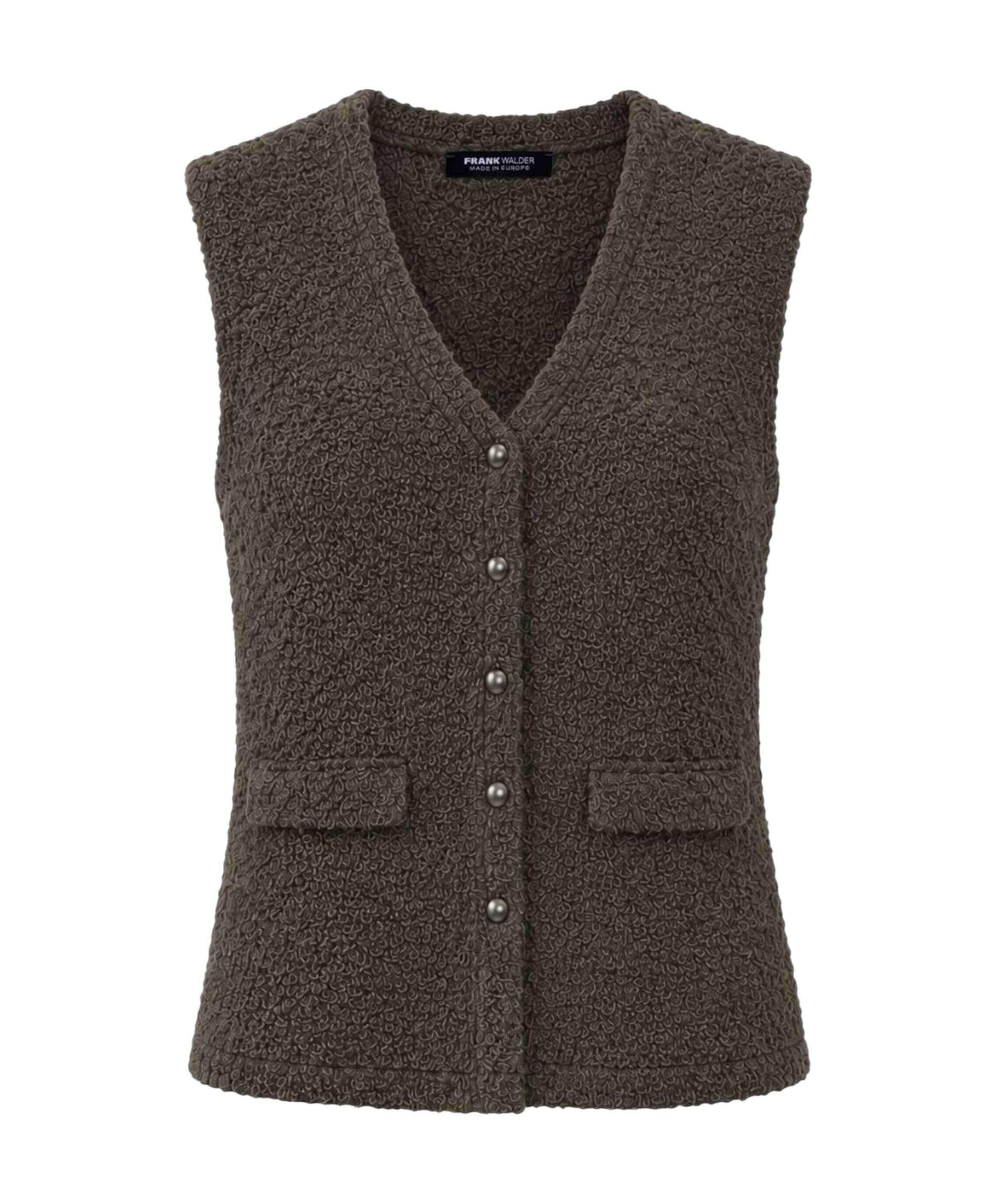 Dames gilet groen
