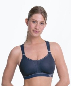 Dames sport bh blauw