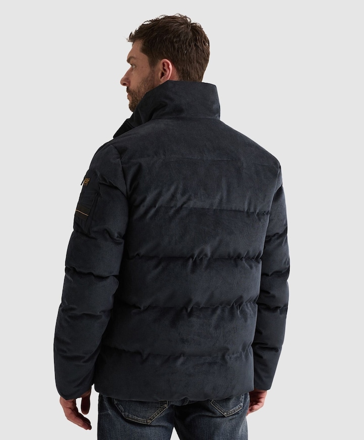 Heren jas blauw