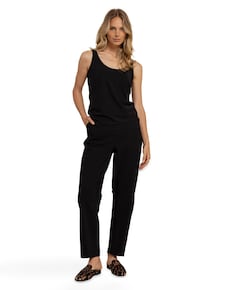 Marlise barrel dames broek zwart